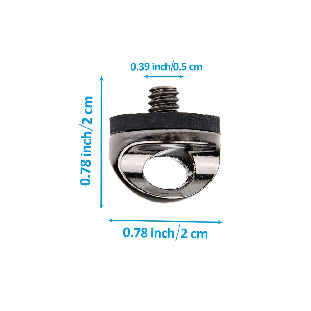 50Pcs Neck Strap Screw Holder Stainless Metal Screw for Quick Release