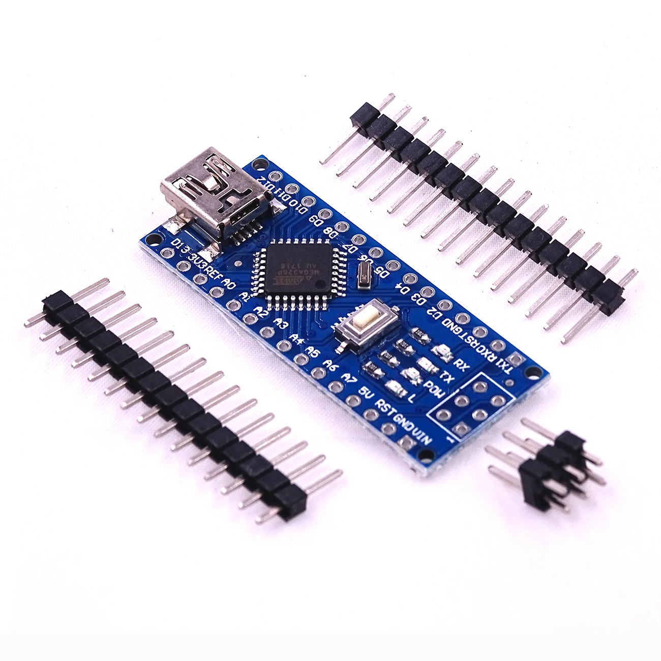 

10PCS Nano Mini USB With the bootloader Nano 3.0 compatible driver for arduino CH340 USB driver 16 mhz Nano v3.0 ATMEGA328P