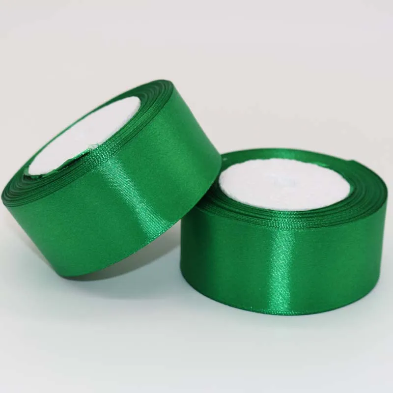 25 Yards Dark Green Silk Satin Ribbon Wedding Party Decoration Gift 25 Yards Dark Green Silk Satin Ribbon Wedding Party Decoration Gift Wring Christmas Arel Fabric Ribbons Diy Material In From Home Garden On
