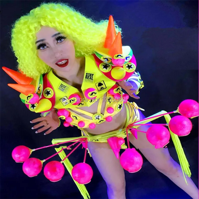 Nightclub-Fluorescent-Stage-Perfromance-Costumes-Space-Helmet-Bikini-Sexy-Lady-Evening-Party-Dress-Clothes (2)_