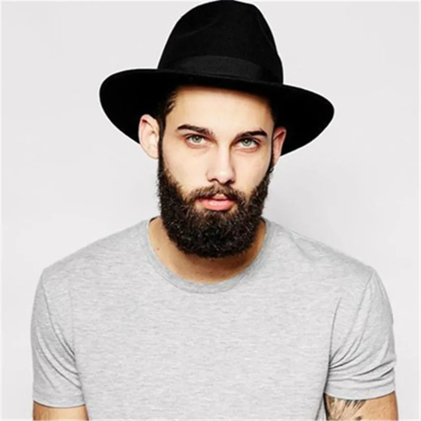 wide brim floppy felt hat