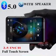Bluetotoh 5,0 сенсорный экран MP3 плеер Hifi портативный музыкальный плеер Walkman с FM радио Запись видео Поддержка 128 ГБ SD TF карта