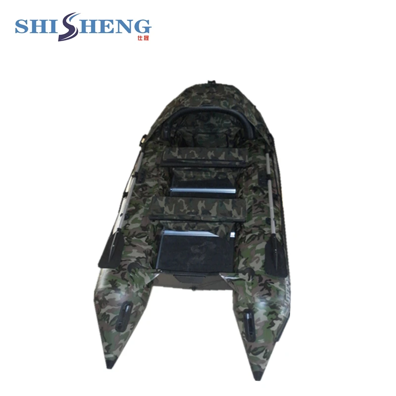  High quality foldable inflatable boat with V shape bottom for sale