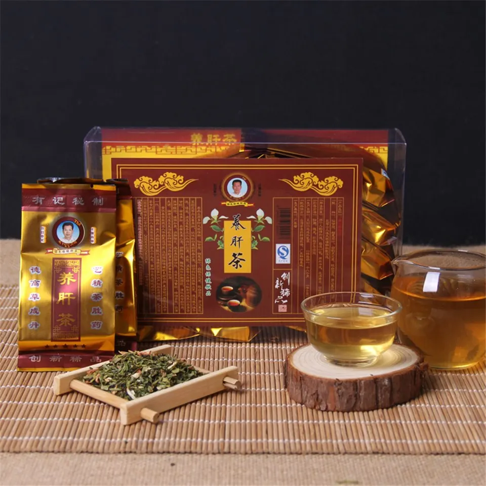 

Green Food Very Good for Liver and Slimming Tea 2018 High Quality 20 Bags Chinese Health Care Liver Tea Chinese Hangover Tea
