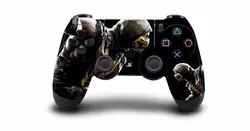 1 шт. Mortal Kombat PS4 кожи Стикеры Наклейка виниловая для Sony PS4 Игровые приставки 4 контроллер DualShock 4 кожи Стикеры