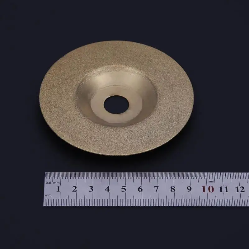 100 мм Алмазный диск с гальваническим покрытием, аксессуары для электроинструментов, шлифовальный круг, режущий диск, диск для резьбы, угловая шлифовальная машина