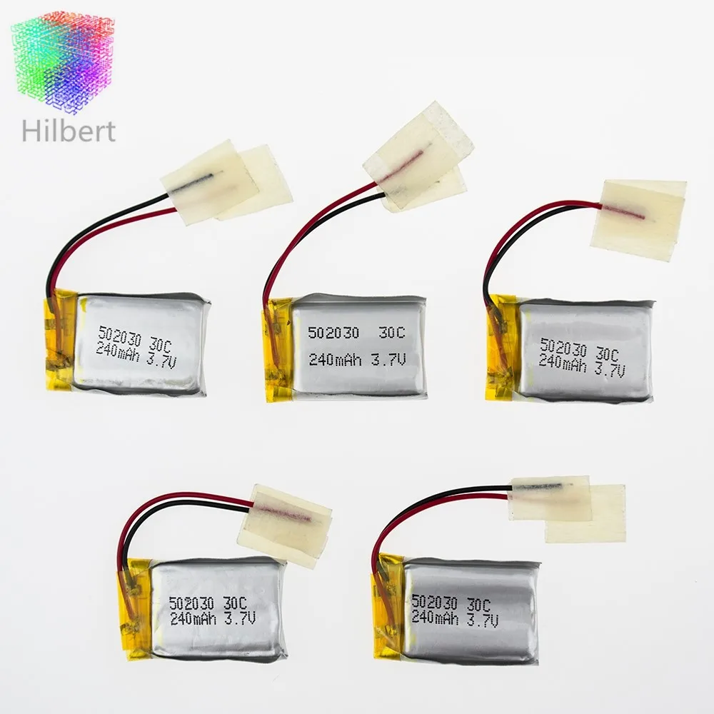 5 шт./240 мАч 30c LiPo 3 7 В батарея для 6020 Syma S107 S108 S109 S026 rc вертолета квадрокоптера|lipo 3.7v