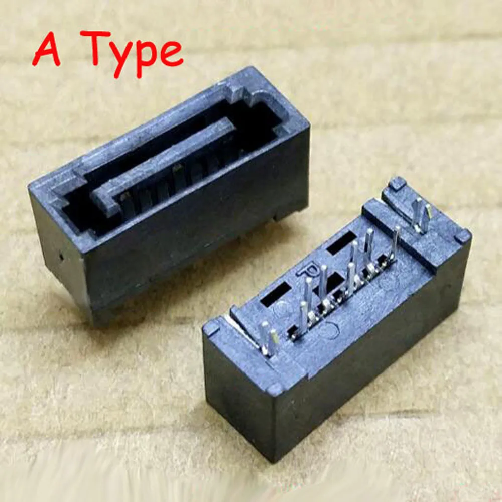 

10PCS Four Models SATA 7P Male Plug Connector SATA hard drive interface