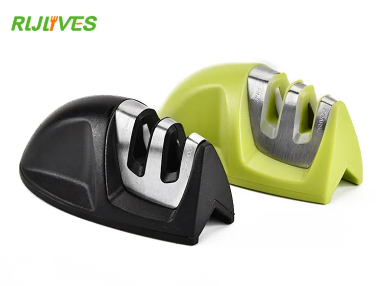 

RLJLVIES 1Pc Diamond & Ceramic Kitchen Knife Sharpener ,Sharpening Stone Household Knife Sharpener Kitchen Tools