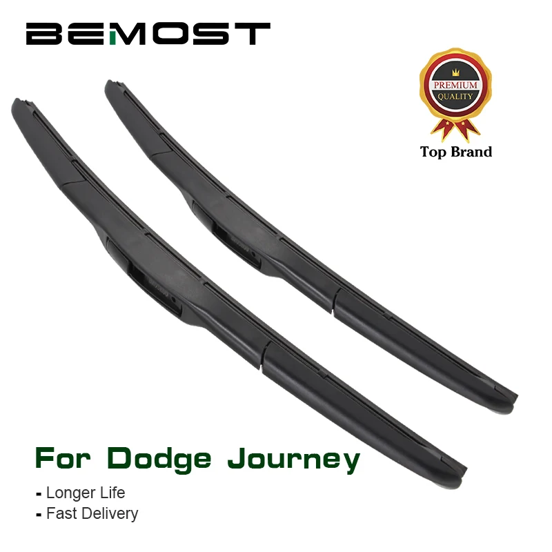 BEMOST Car Wiper Blades Natural Rubber For Dodge Journey 24"+18", 2008