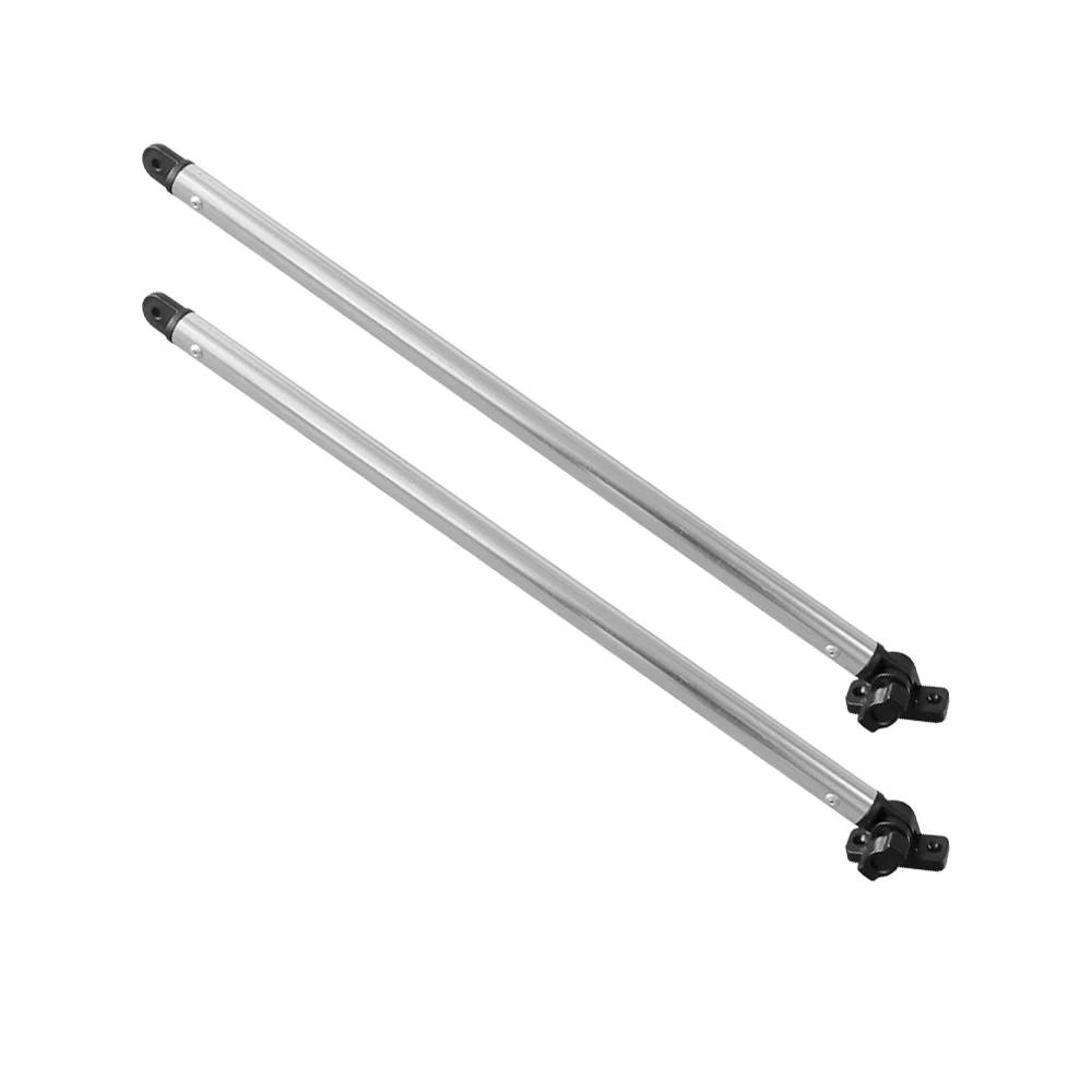 Length 83cm Boat Bimini Top SUPPORT POLES Set of 2 Brace Kit,Aluminum