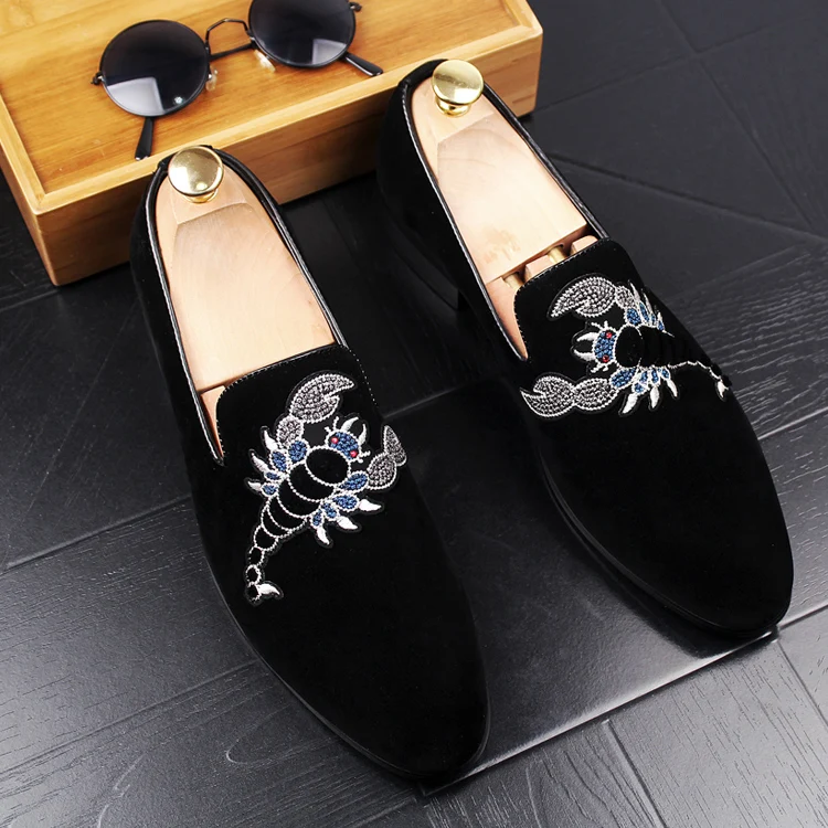 

2018 New Fashion Design Lobster print Comfortable Stripe mens Casual Espadrilles Shoes Breathable Flax Hemp suede loafers
