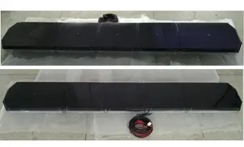 

Free Shipping! 1800mm length! black top led lightbar! Aluminum house! PC lens! High Bright real 1 watt leds tow truck lightbar