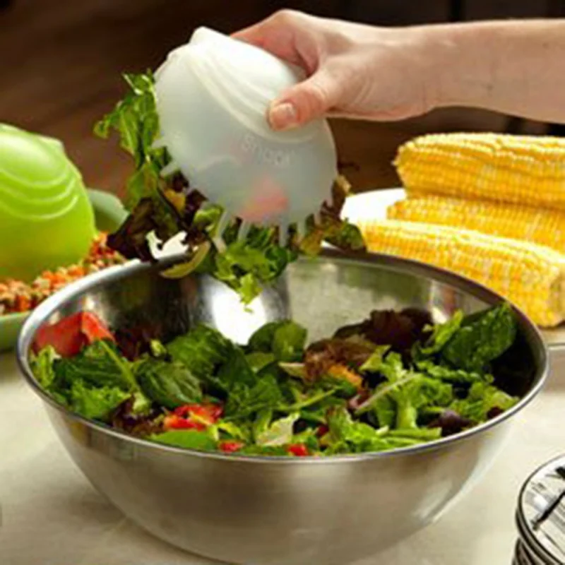 Ручная салат клип овощи связка-Киви ягода с удобной ручкой приспособления для приготовления салата