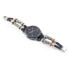 Carprie новая Замена кожаный браслет ремешок браслет для Samsung Шестерни S3 17dec20 Прямая поставка F