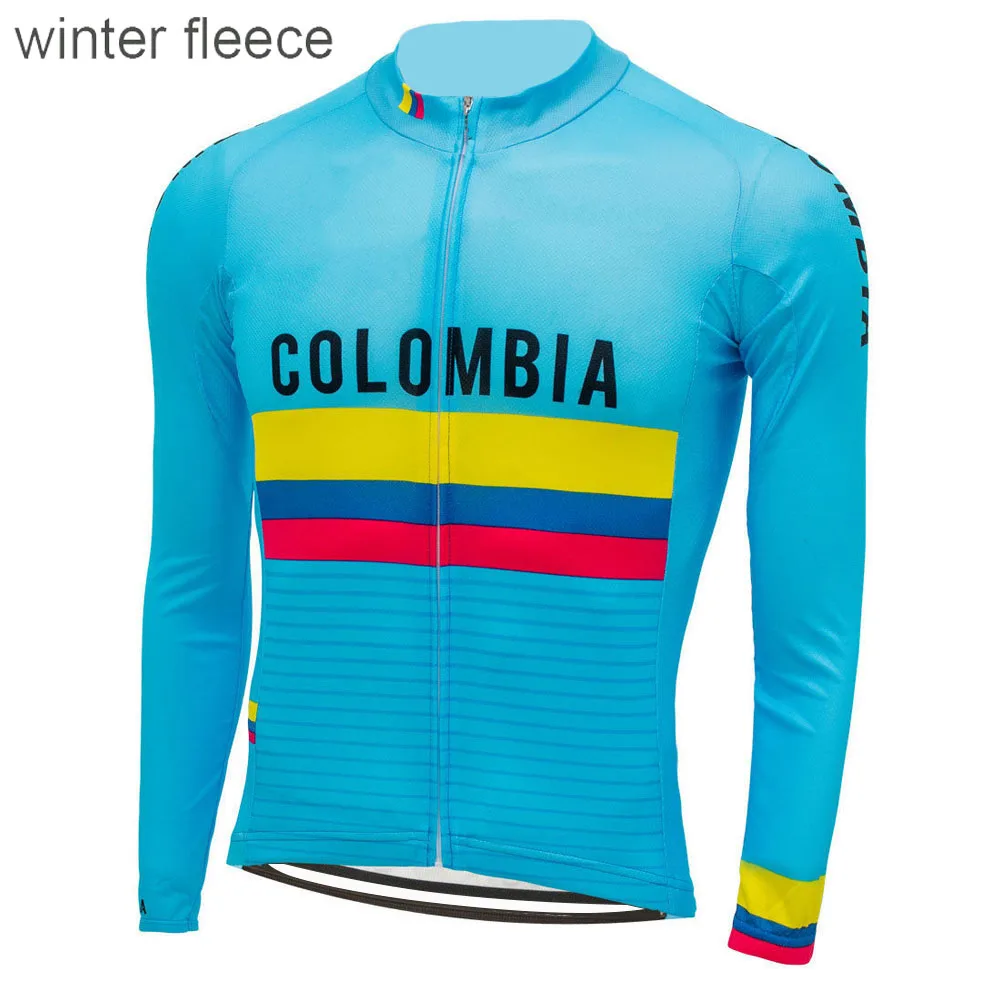 الشتاء الصوف الدراجات جيرسي رجل طويل كم ملابس للدراجة الحرارية يندبروف الدراجات الملابس روبا Ciclismo متعددة الخيارات