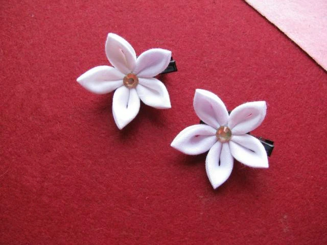 Hanasaku Ироха~ цветет завтра~ Оана matsumae симпатичные ткань цветок шпилька COS украшение для волос Косплей Аксессуары для волос