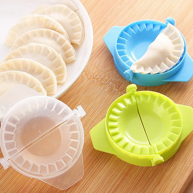 

Urijk New DIY Dumplings Tool Top Good Quality Dumpling Jiaozi Maker Device Easy Dumpling Mold Clips Kitchen Tools Accessories