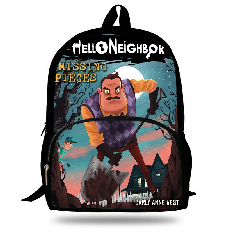 16-дюймовый Mochila Infantil игра Рюкзак Hello сосед сумка для Детский подарок мягкие рюкзаки для мужчин Для женщин сумки с узором для подростков