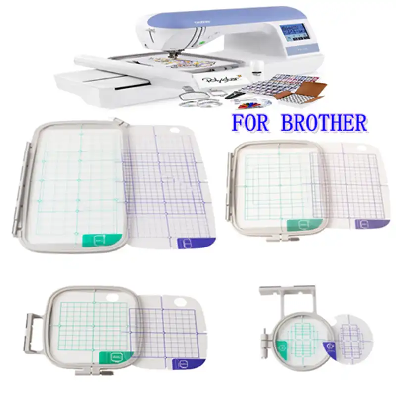 Embroidery Machine Hoop Set Sewing Hoop Frame Brother Pe 700 Pe 700ii Pe 750d Pe 1250d Pc 6500 Pc 00 Pc 8500 Hoop Frame Set Sewingembroidery Hoops Frame Set Aliexpress