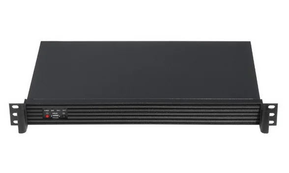 

1U250MM Short chassis Router / Soft Routing / Firewall / Industrial / POS / Industrial Control ITX Computer Case include Power