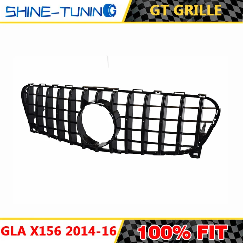 Передняя решетка без эмблемы подходит для нового GLA X156 Class GT R GTR GLA200 GLA250 GLA260