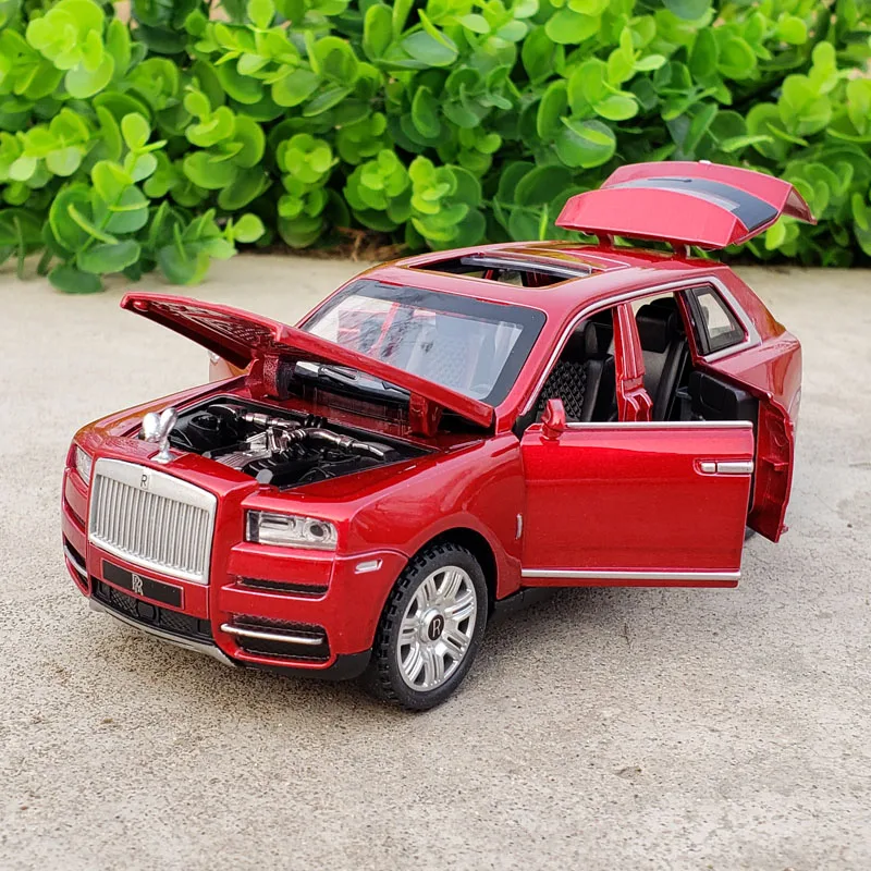  Wheels 1:32 Rolls Royce Cullinan Diecast Toys Vehicle Models Metal Car Model mini cars track birthd