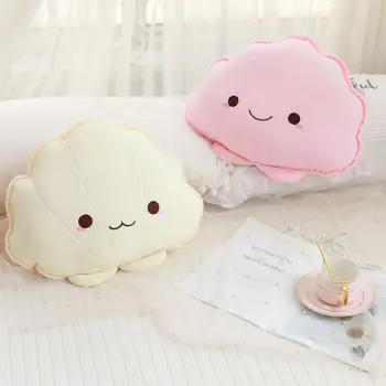 

Shell Shaped Pillow Cute Expression Toy Plush Filled Super Soft Sofa Chair Doll Pillow Pillow Child Comfort Pillow Toy