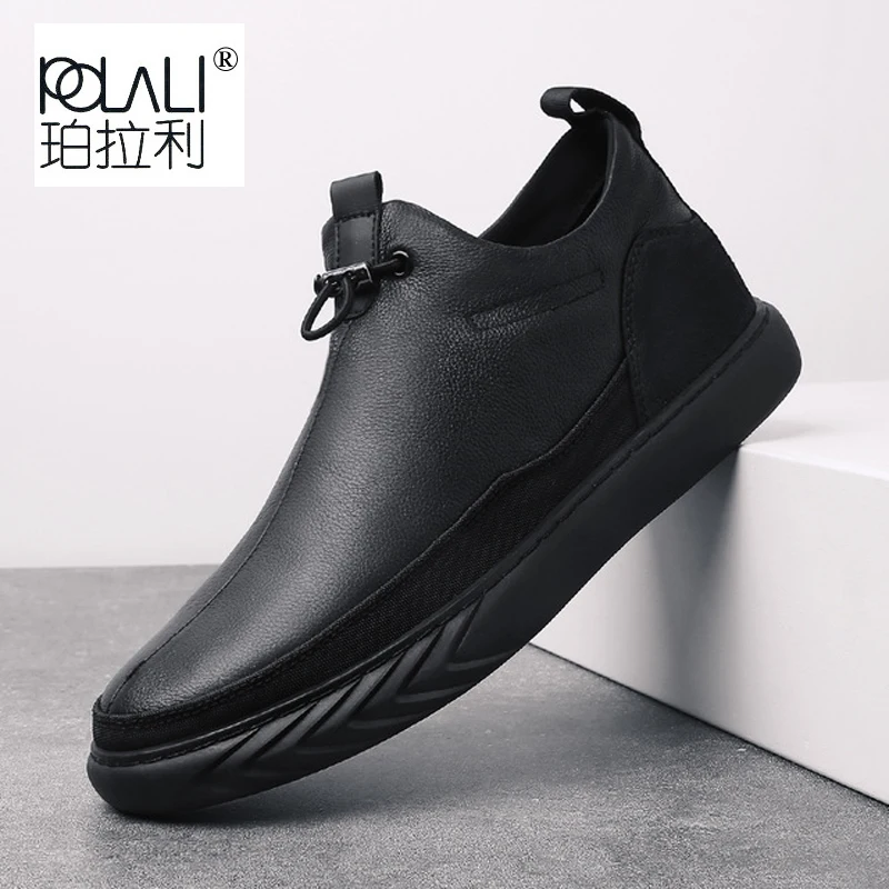 white non slip leather shoes