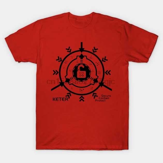 

Men tshirt Short sleeve Keter Scp T Shirt Women t-shirt