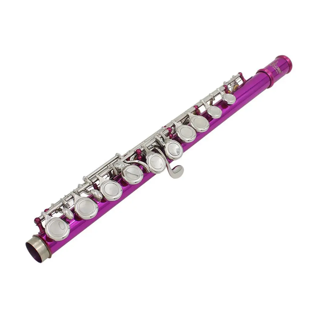 

16 Holes Concert Flute Western C Key With E key Instrumentos Music Flute Musical Wind Instrument Professional Flute