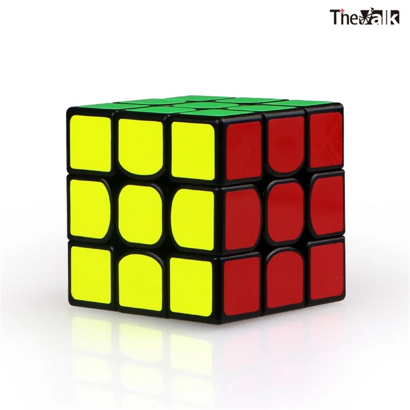 Магнитный кубик Qiyi The Valk3 M 3x3x3 профессиональные игрушки для детей черный/без