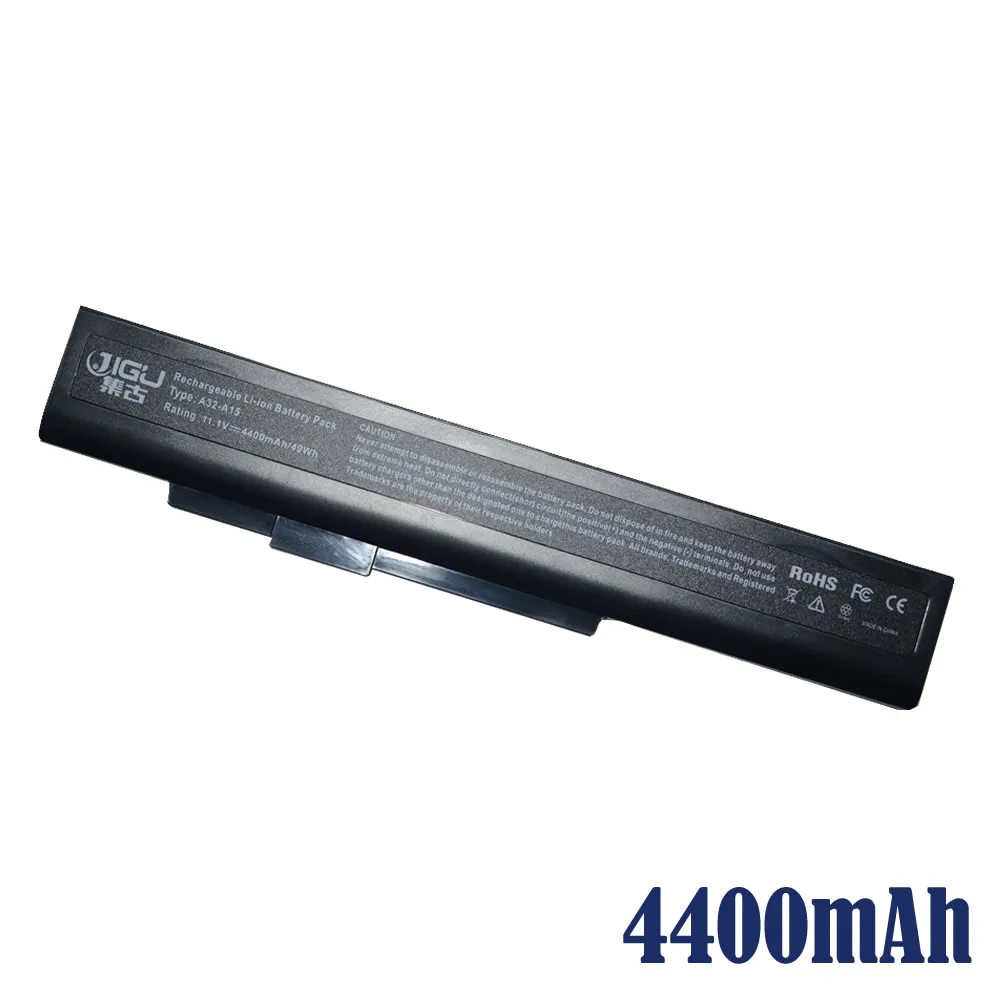 Vente JIGU batterie D ordinateur Portable A32 A15 A41 A15 A42 A15 A42 H36 Pour Medion Akoya E6201 E6221 E7201 P6631 P6638 P7816 P7818 Erazer X6815