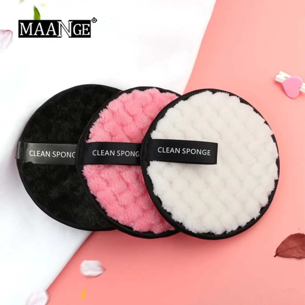 Макияж спонж для удаления косметики полотенце esponja maquillaje Очищающая ткань для лица колодки плюшевые красота konnyaku puff Мода konjac Губка