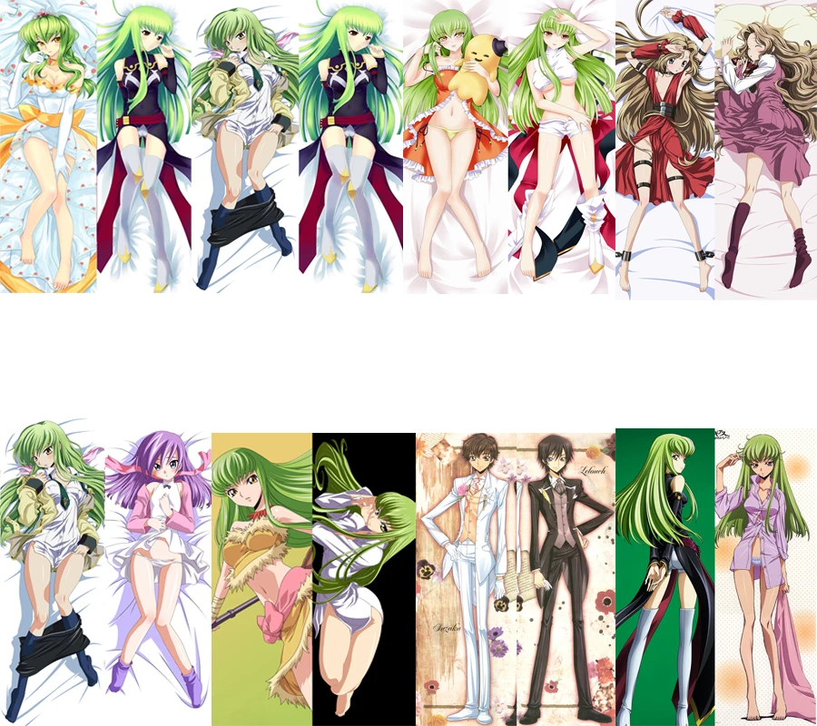 Аниме код Geass Lelouch of the Rebellion Lelouch Lamperouge& c. И Nunnally Подушка «Dakimakura» обнимающая наволочка