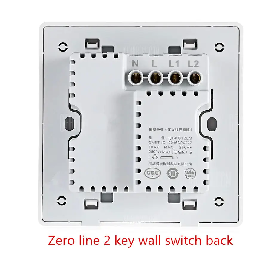 Оригинальный Xiaomi Aqara умный Домашний Светильник беспроводной ключ ZiGBee и настенный