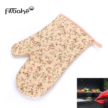 Filbake 1 шт, для выпечки, для микроволновой печи, перчатки с цветами, изоляция, горячая горка, перчатки для духовки, термостойкие горшки, держатель для выпечки, рукавицы для барбекю