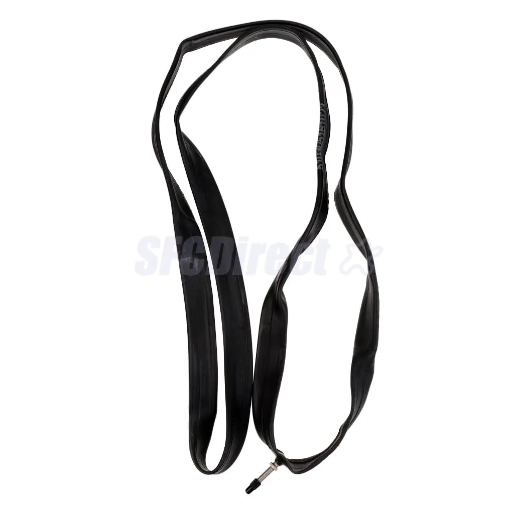 2Pcs Bicycle Inner Tube 700 x 28/32C FV Valve Rubber Bike Inner Tube Tire