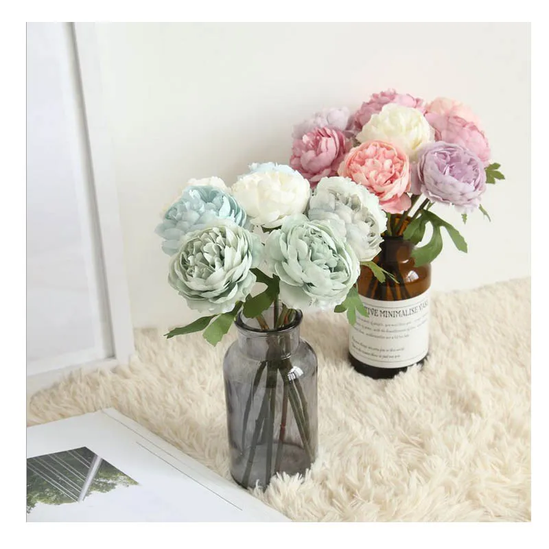 CCINEE 1 шт. Искусственные цветы маленькая чайная роза Ночная Роза используется для украшения дома