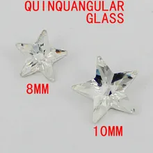 Quinquangel форма Кристалл цвет хрустальные бусины из камня и стекла Роскошные камни отлично подходит для скрап-бронь Diy украшения дома