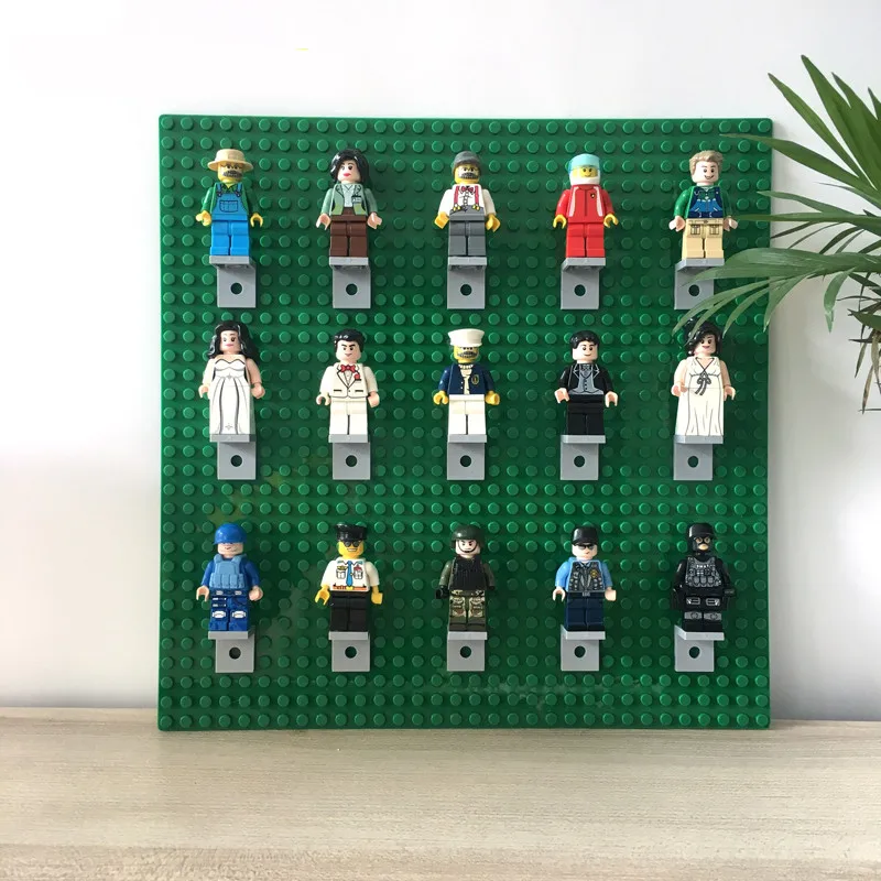 

2018 Kids Gifts Bricks 32*32 Dots Plate DIY 15pcs Compatible Building Toys Mini Figures Base Plate Blocks For Children