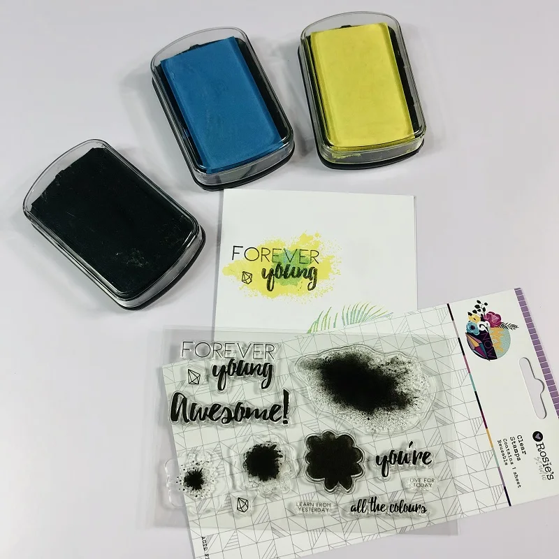 

CRZCrafter Clear Stamps Scrapbooking Card making Journal decoration embellishments