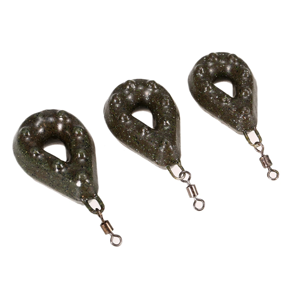 

Fishing Sinker Water-shape Fishing Drop Weight Fishing Tackle Accessory 40G / 50G / 60G Carp Fishin Tackle Pesca