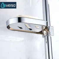 Everso Новое поступление Пластик железнодорожных Душ мыльница Box мыльница поддон стержень душ слайд-бар ABS мыльница