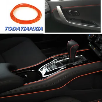 

5m car interior trim decor FOR jeep renegade opel insignia mercedes w176 kia sportage 2017 bmw e91 peugeot 3008 2017 megane 4