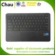 Топ чехол для ноутбука hp Chromebook 11 G6 EE верхняя часть подлокотника крышка Клавиатура США с Touc hp ad