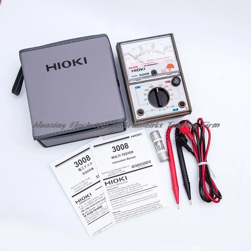 Аналоговые мультиметры HIOKI 3008 быстрое поступление 1 м сопротивление падению для