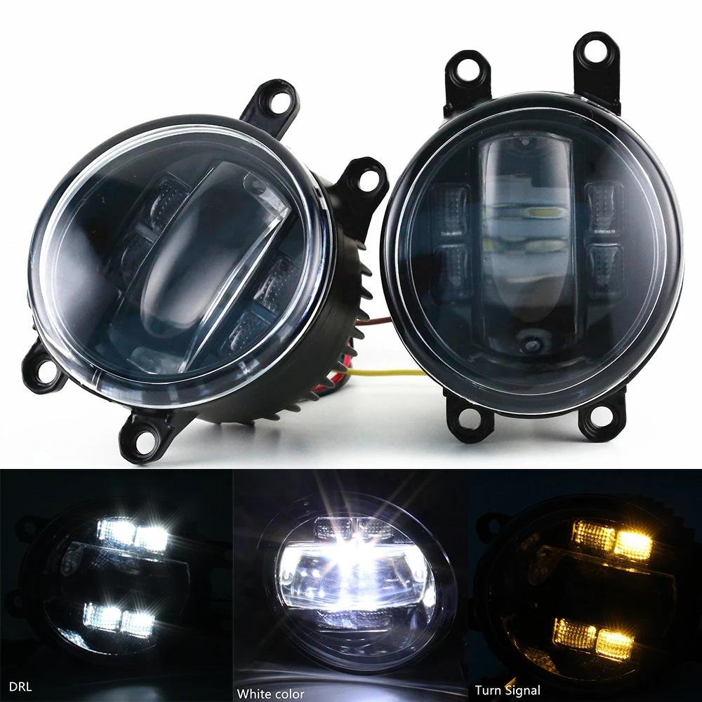 2 шт. светодиодные противотуманные фары 4 дюйма для Toyota Camry Corlla RAV4 14-17 2700 4000 |