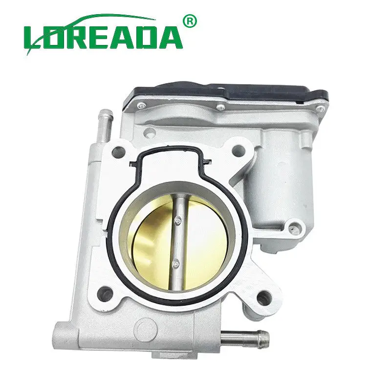 

US Stock!!! LOREADA Fuel Injection Throttle Body 6E5Z9E926BA AA1671001 For 2006-2009 Ford Fusion Mercury Milan 2.3L TB1040