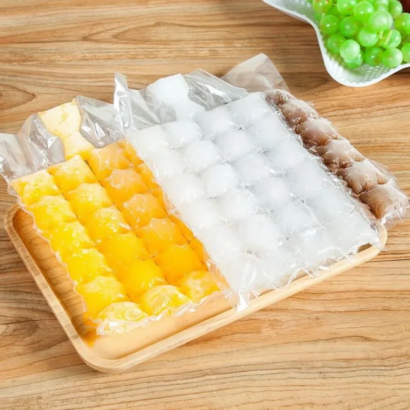 10 шт. одноразовый лед Замороженные латтические пакеты самозапечатываемый пластиковый ледяной аксессуар с кубиками для питья форма для льда